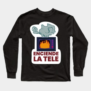 Turn on the Tv Long Sleeve T-Shirt